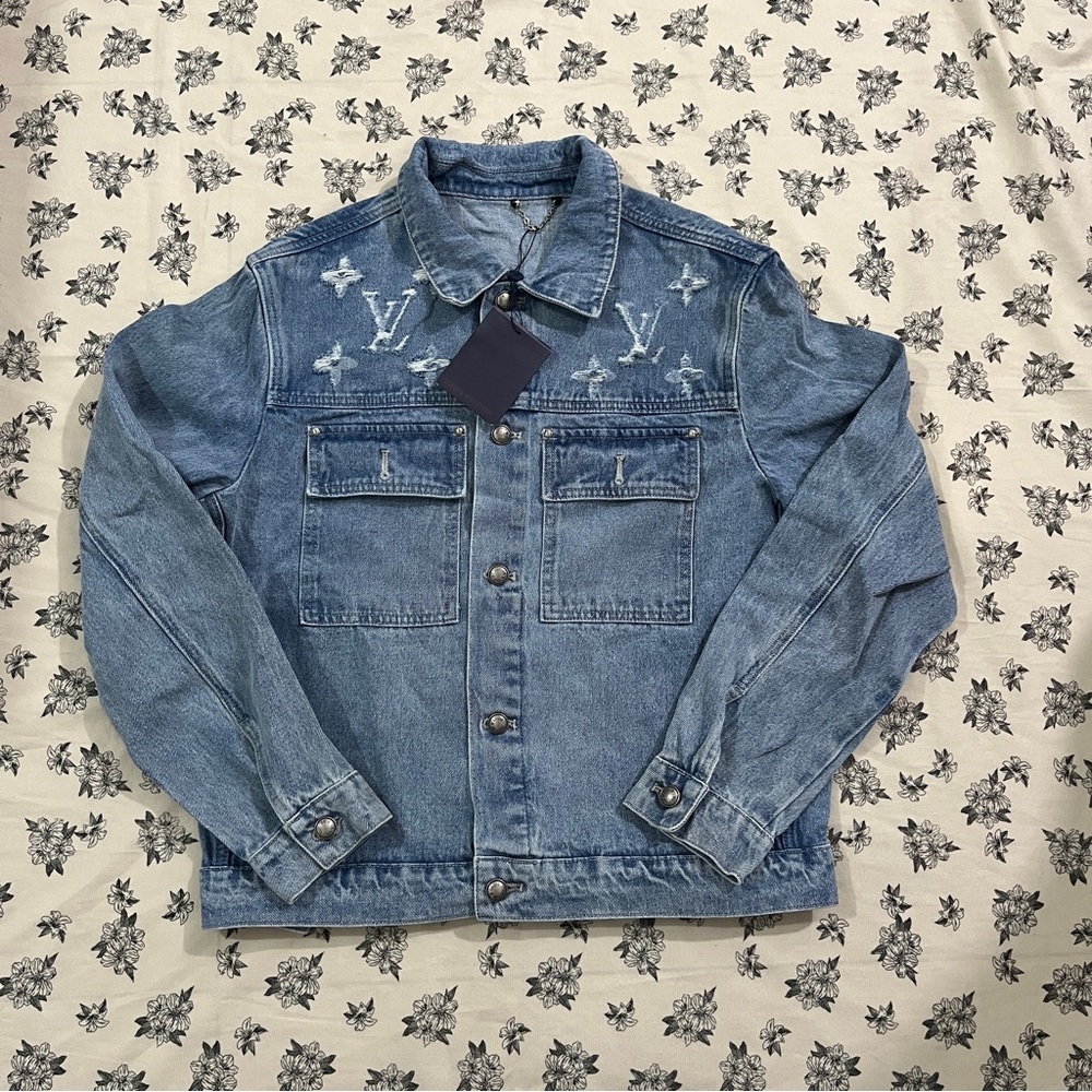 Louis Vuitton Washed Blue Jacket